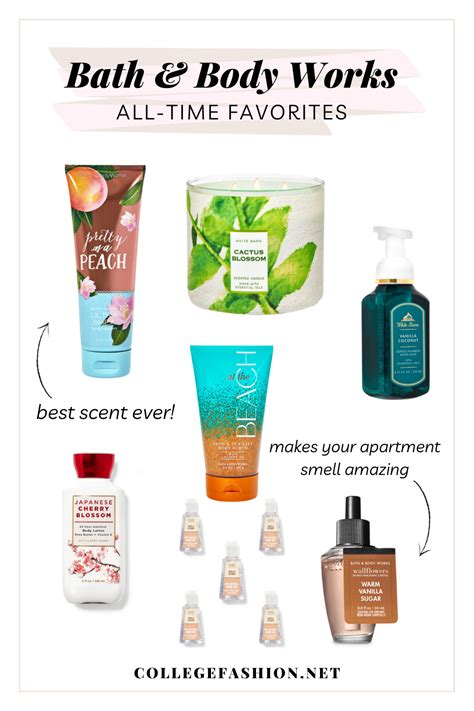 best bath and body works products